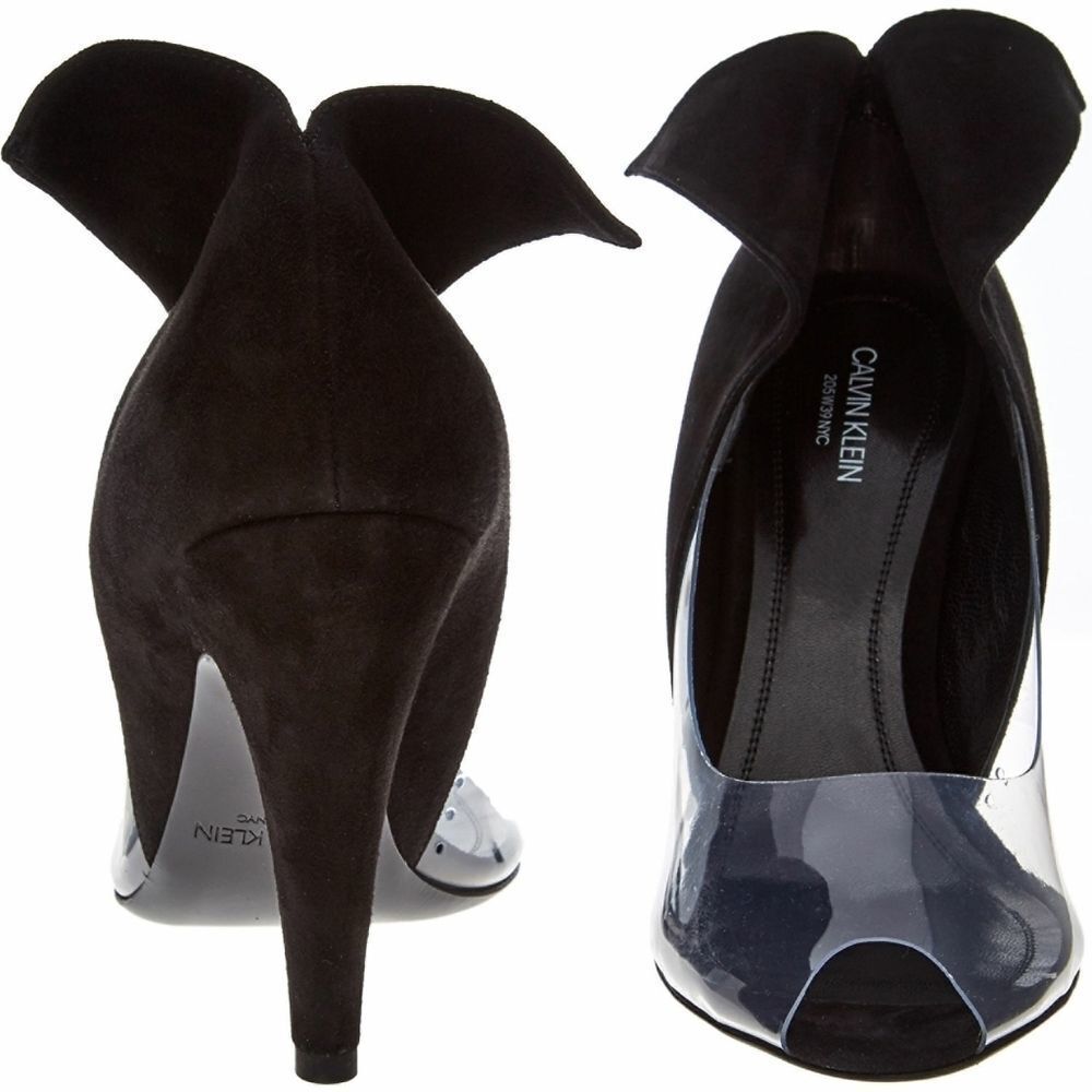 Black Calvin Klein 'Kahalo' 205W39NYC Runway Pumps - Picture 8 of 12